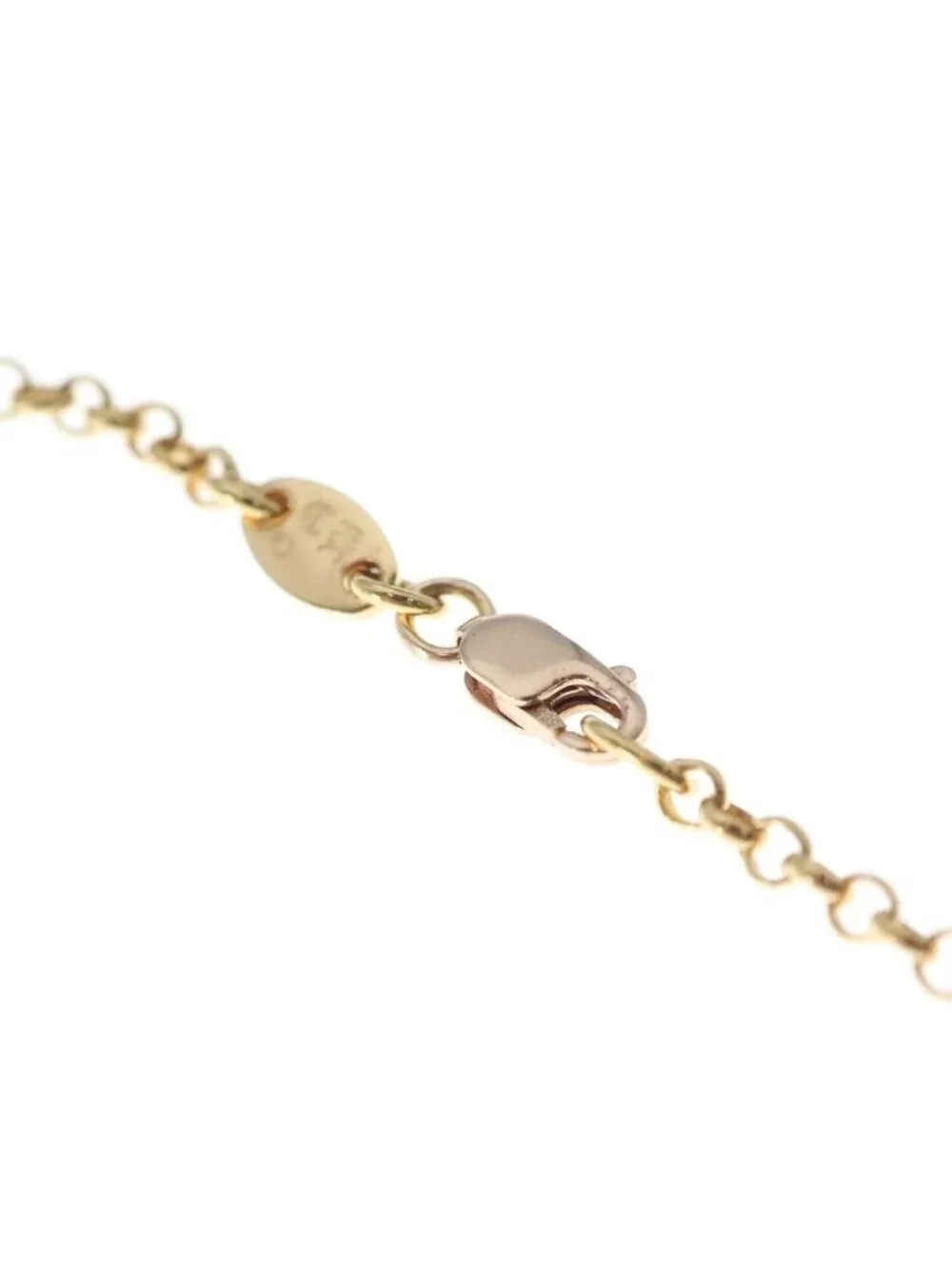 Chrome Hearts 22k Neckchain Roll Chain Necklace Gold